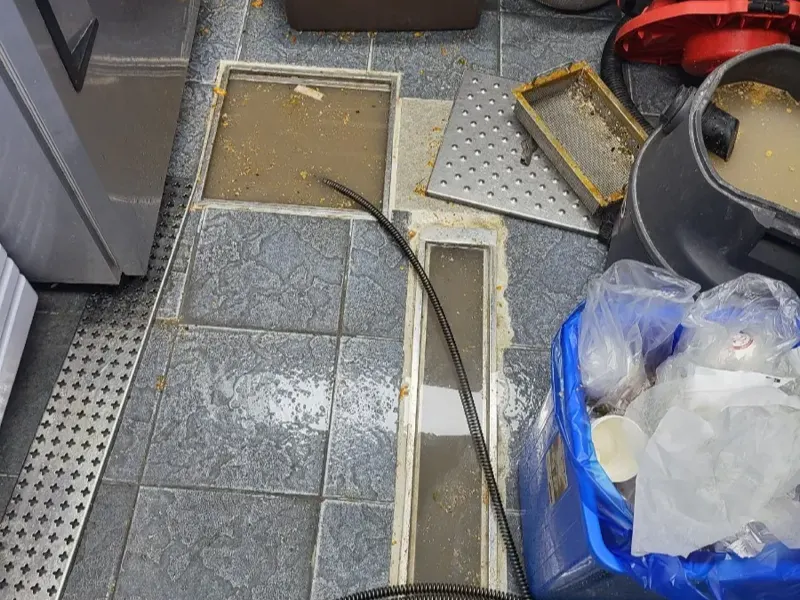 광주 서구 상가·주방 배관 작업사례 2