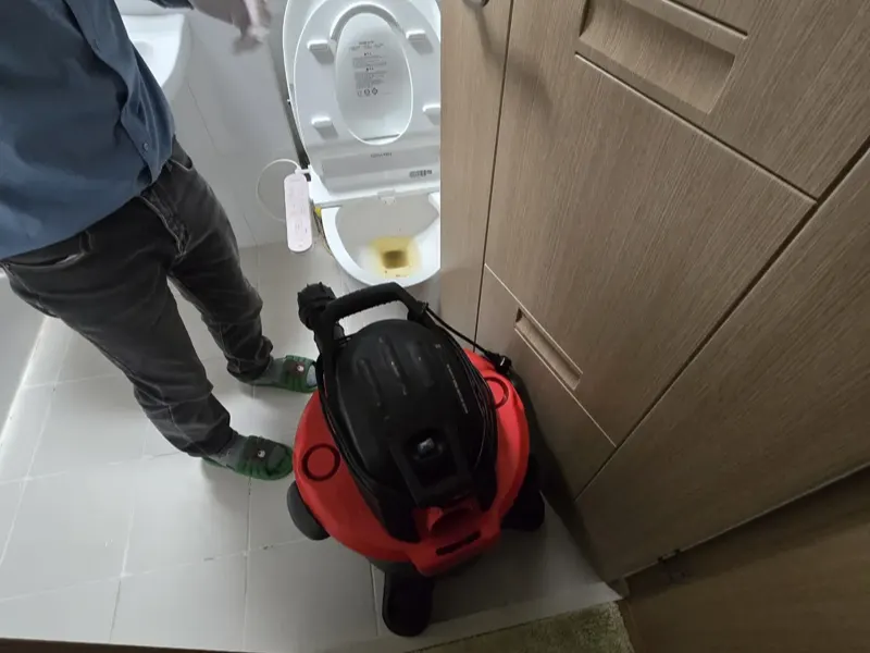 광주 서구 변기막힘 작업사례